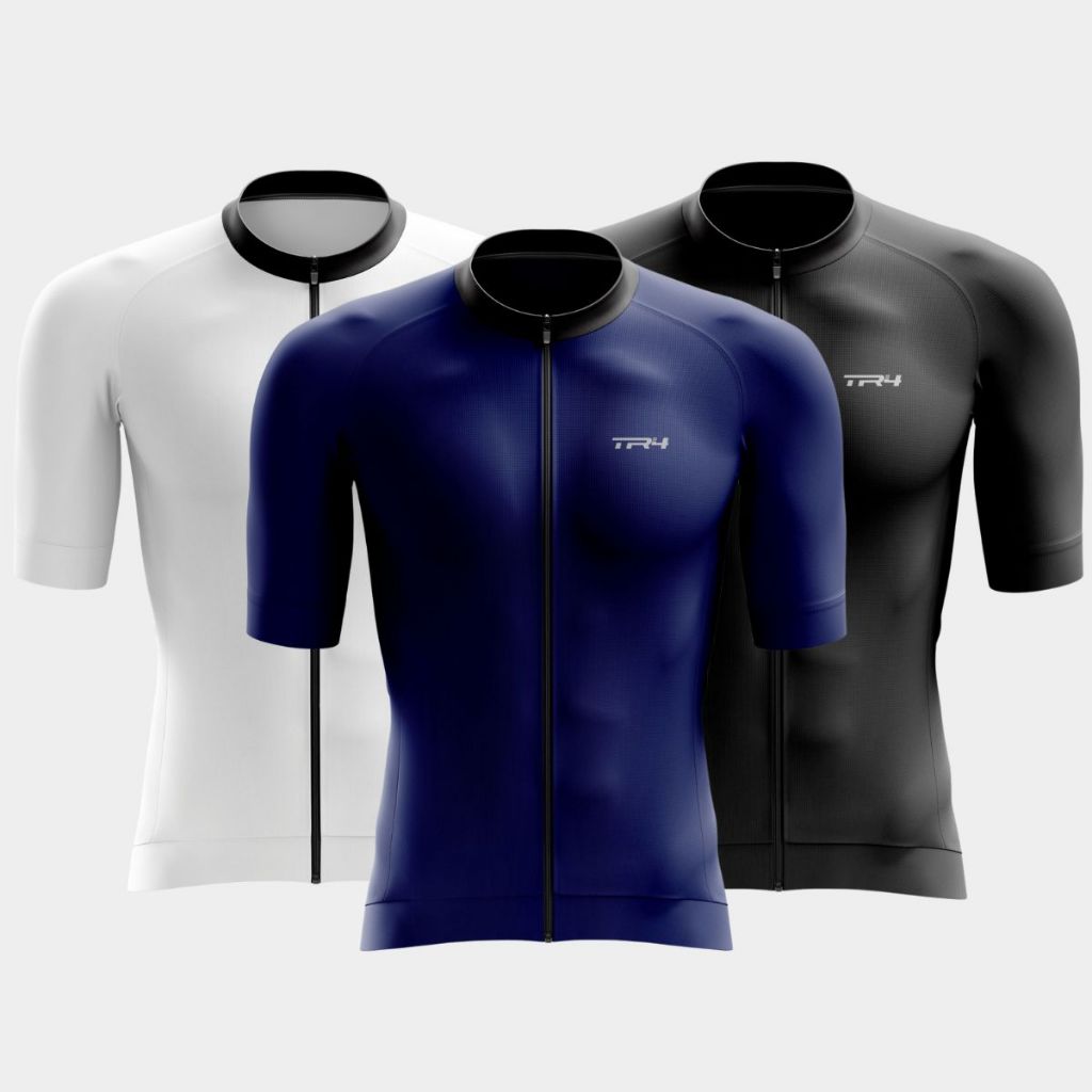 Kit 3 Camisa Camiseta Ciclismo Masculina Premium Manga Curta Speed Mtb Elite Homem Pedalar