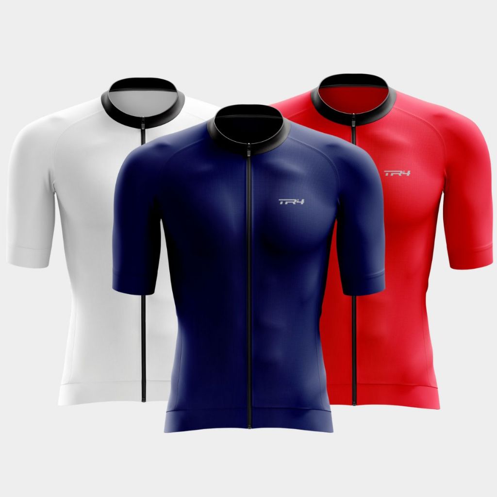 Kit 3 Camisa Camiseta Ciclismo Masculina Premium Manga Curta Speed Mtb Elite Homem Pedalar
