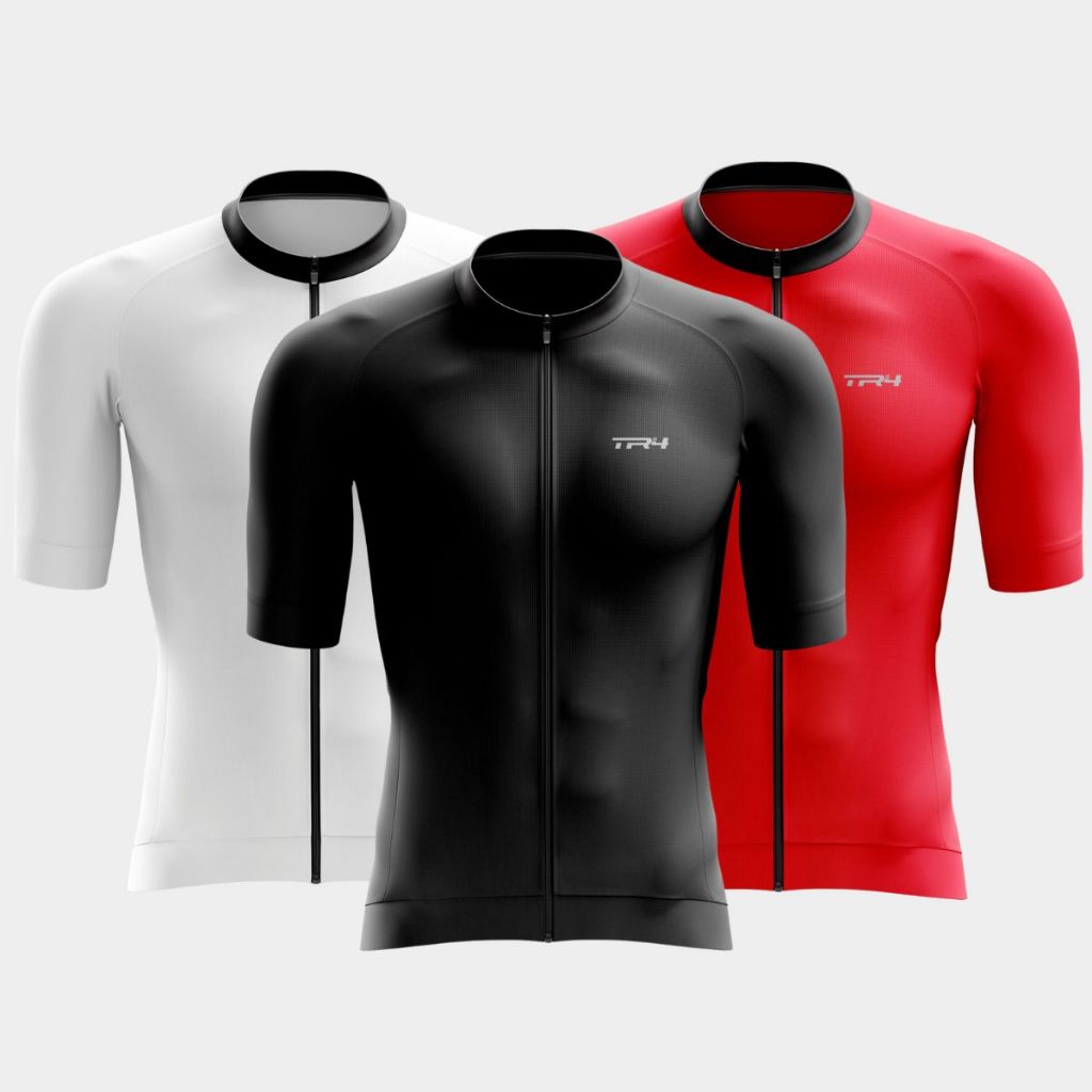 Kit 3 Camisa Camiseta Ciclismo Masculina Premium Manga Curta Speed Mtb Elite Homem Pedalar