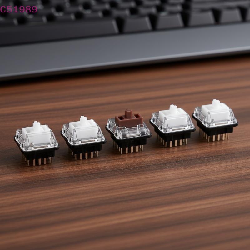 [kaan] 5 Unidades Interruptor De Teclado De Baixo Perfil Para G913 G915 G813 G815 Peças De Reparo Branco Marrom Vermelho