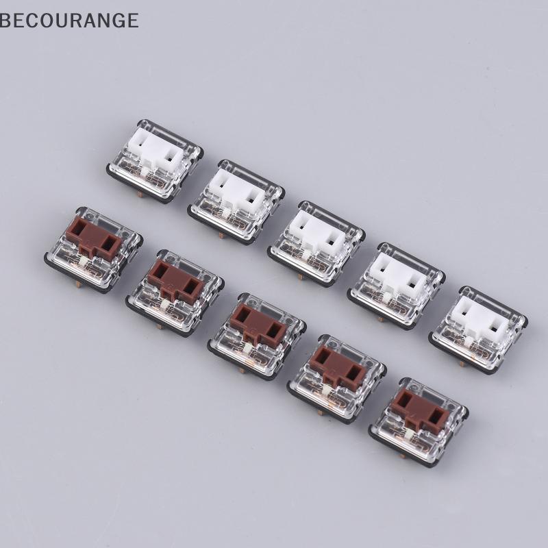 BEC 5 Peças Interruptor De Teclado De Baixo Perfil Para G913 G915 G813 G815 De Reparo Branco Marrom Vermelho Interruptor