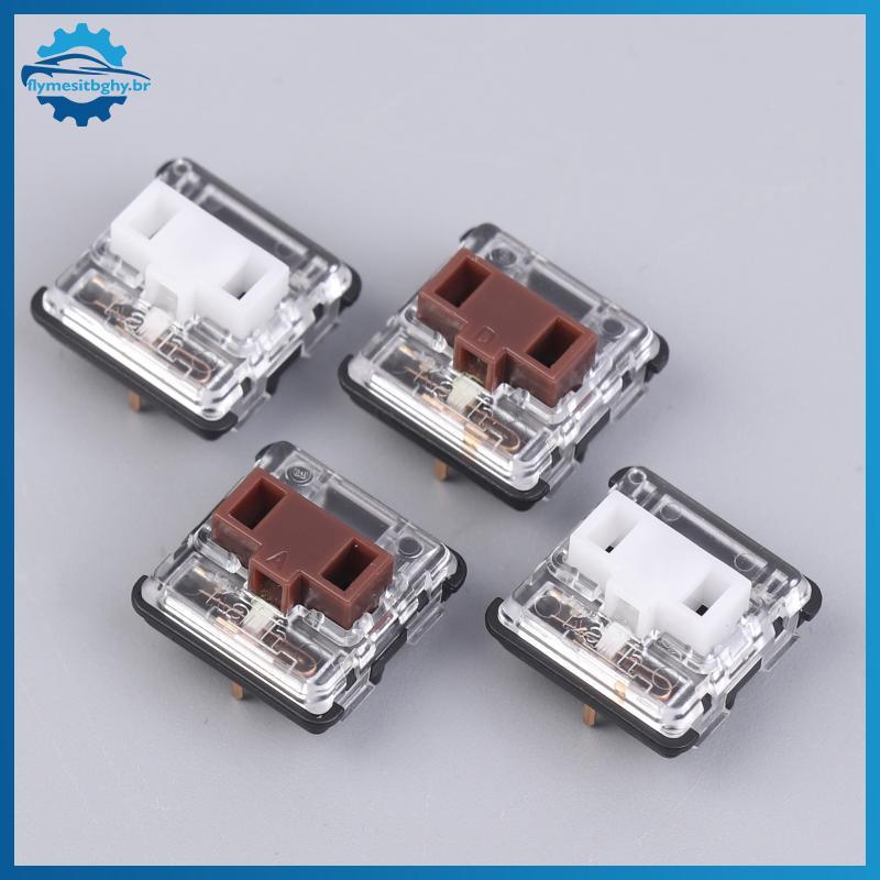 flym 5 Peças Interruptor De Teclado De Baixo Perfil Para G913 G915 G813 G815 De Reparo Branco Marrom Vermelho Interrupto