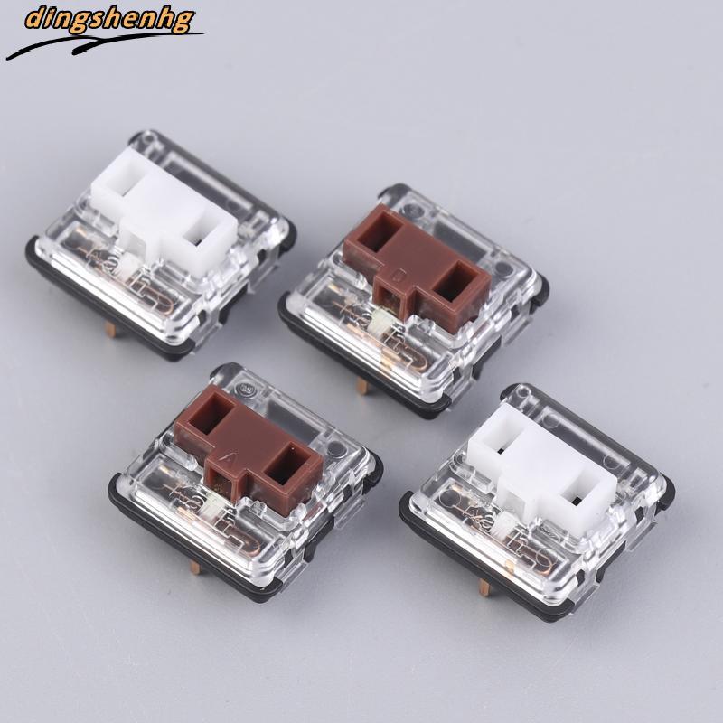 5 Peças Interruptor De Teclado De Baixo Perfil Para G913 G915 G813 G815 De Reparo Branco Marrom Vermelho Interruptores