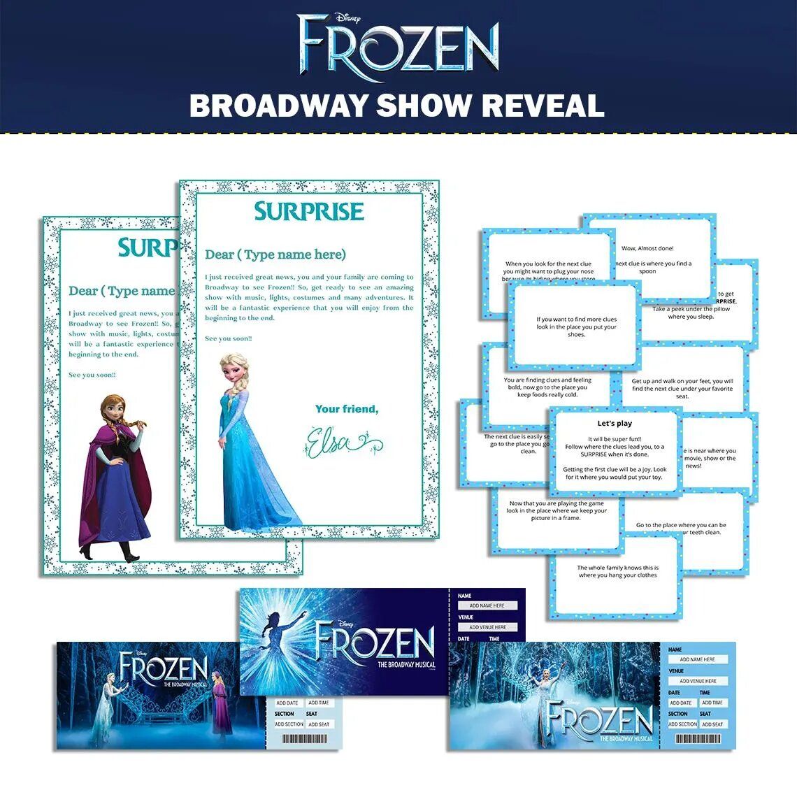 Frozen Broadway reveal