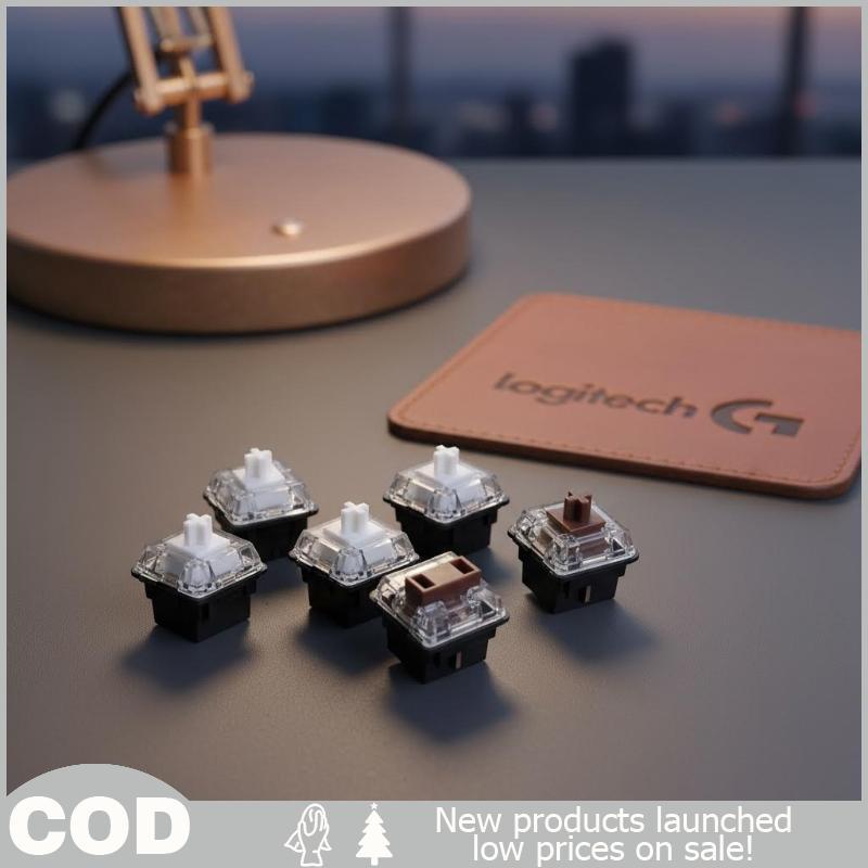 5 Peças Interruptor De Teclado De Baixo Perfil Para G913 G915 G813 G815 De Reparo Branco Marrom Vermelho Interruptores