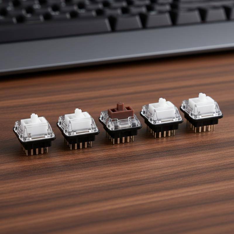 Interruptor De Teclado De Baixo Perfil , 5 Peças , Para G913 G915 G813 G815 , De Reparo , Branco , Marrom , Vermelho , Q