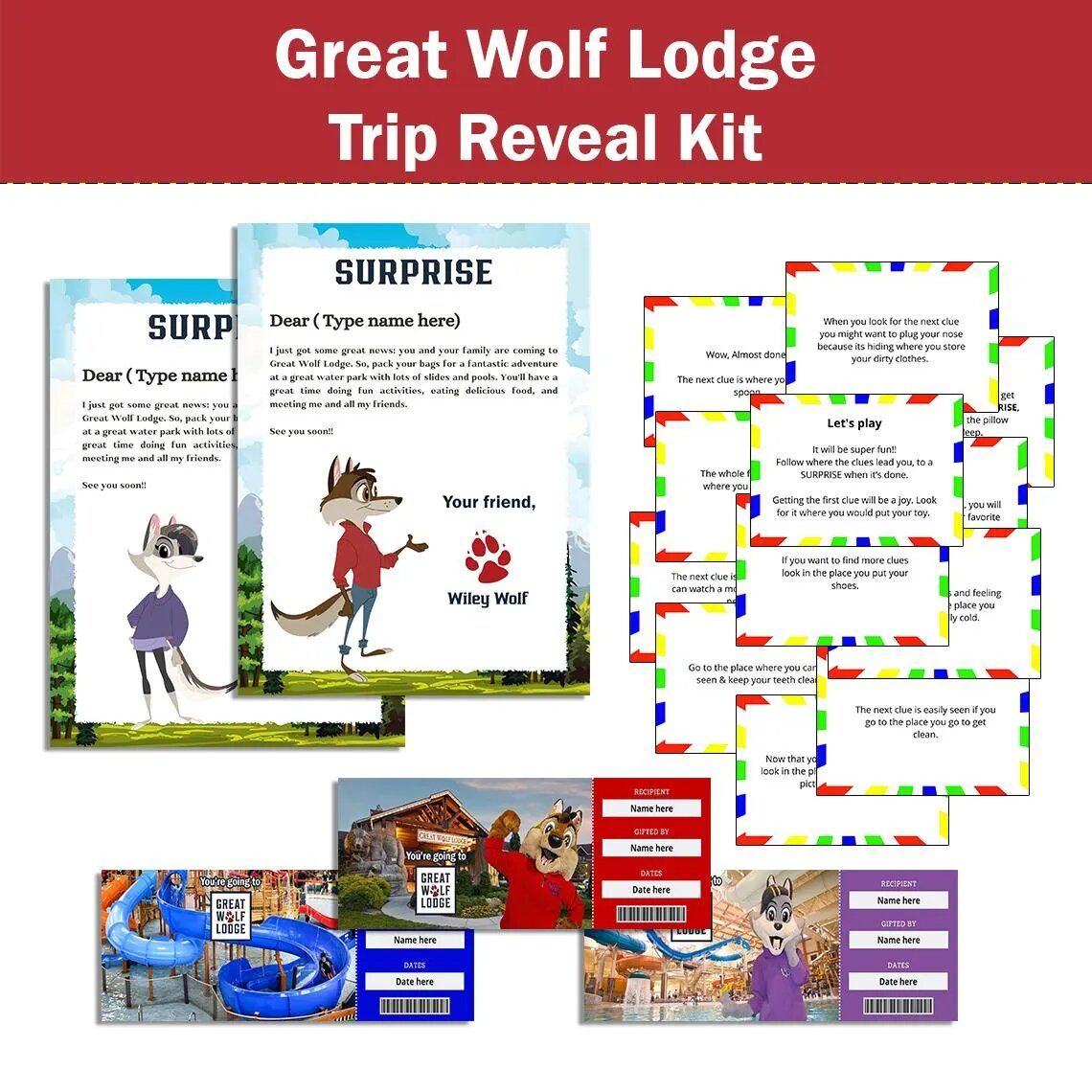 Great Wolf Lodge Trip reveal