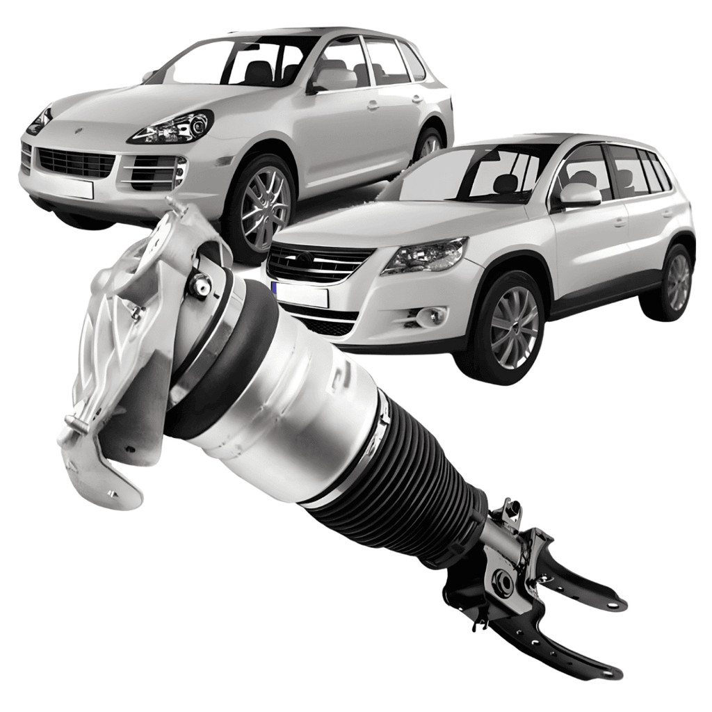 Amortecedor com Bolsa de Ar Audi Q7 Cayenne Touareg de 2002 a 2010 - Dianteiro Esquerdo