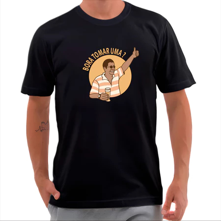 Camiseta Masculina Zeca Meme 100% Algodão Lançamento