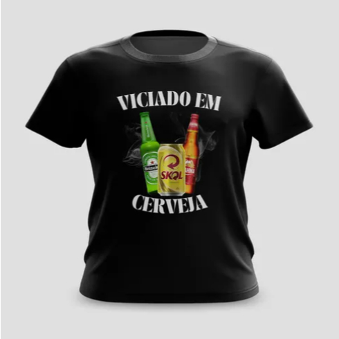 Camiseta Camisa Viciado Em ... Carnaval Meme