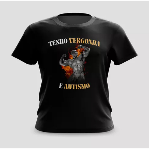 Camiseta Camisa Tenho Vergonha Carnaval Meme