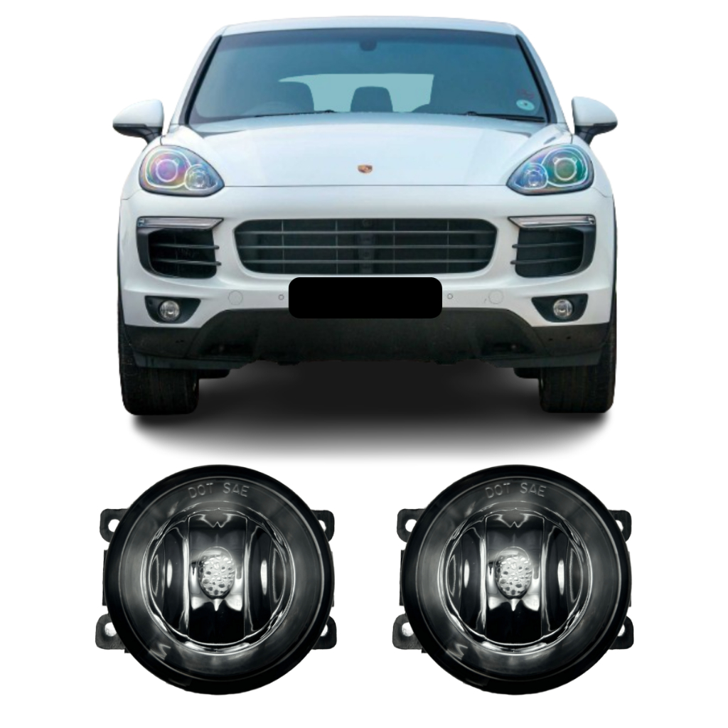 Par Farol De Milha Neblina Porsche Cayenne 2009 2010 2011 2012 2013 2014 2015 2016 2017