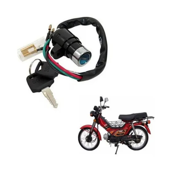 Chave Ignição Shineray Xy 50q Smart 2012 2013 2014 2015 2016
