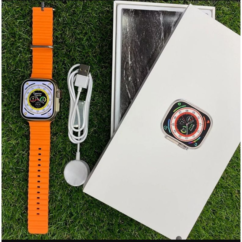 Smartwatch série original T800 Ultra 2.4 Hd 45mm grande tela Inteligente Digital Masculino Feminino