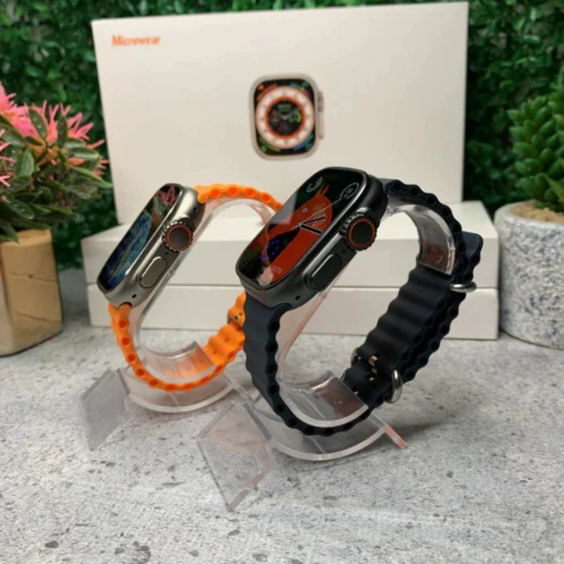 Smartwatch série original T800 Ultra 2.4 Hd 45mm grande tela Inteligente Digital Masculino Feminino