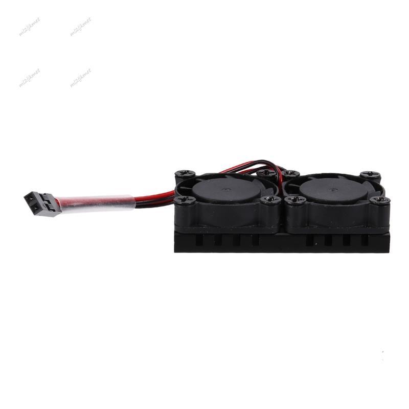 Ventilador Duplo Com Dissipador De Calor , Refrigerador De Ventiladores Duplos Ultimate Para 4B/3B +