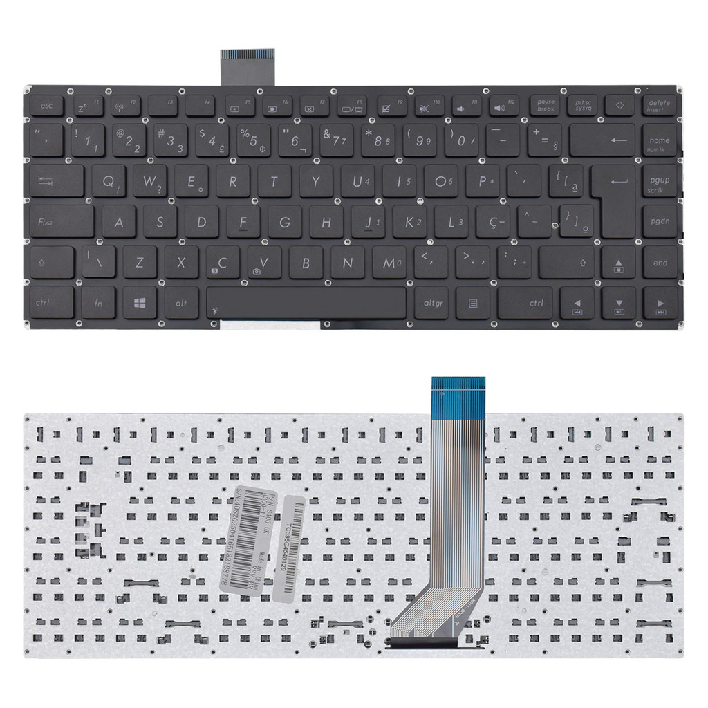 Teclado para Notebook compatível com Asus S400-S400C S400CA S400E X402 X402C X420CA ABNT2