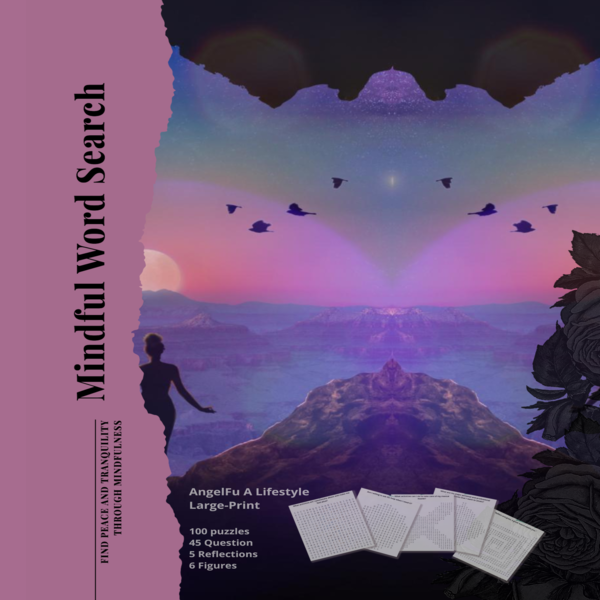 Mindful Word Search: Find Inner Peace with 100 Relaxing Puzzles