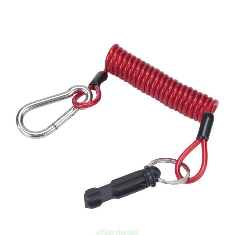 SRA Trailer Pull Pin Cable Breakaway Para Substituição Linha Freio Emergência
