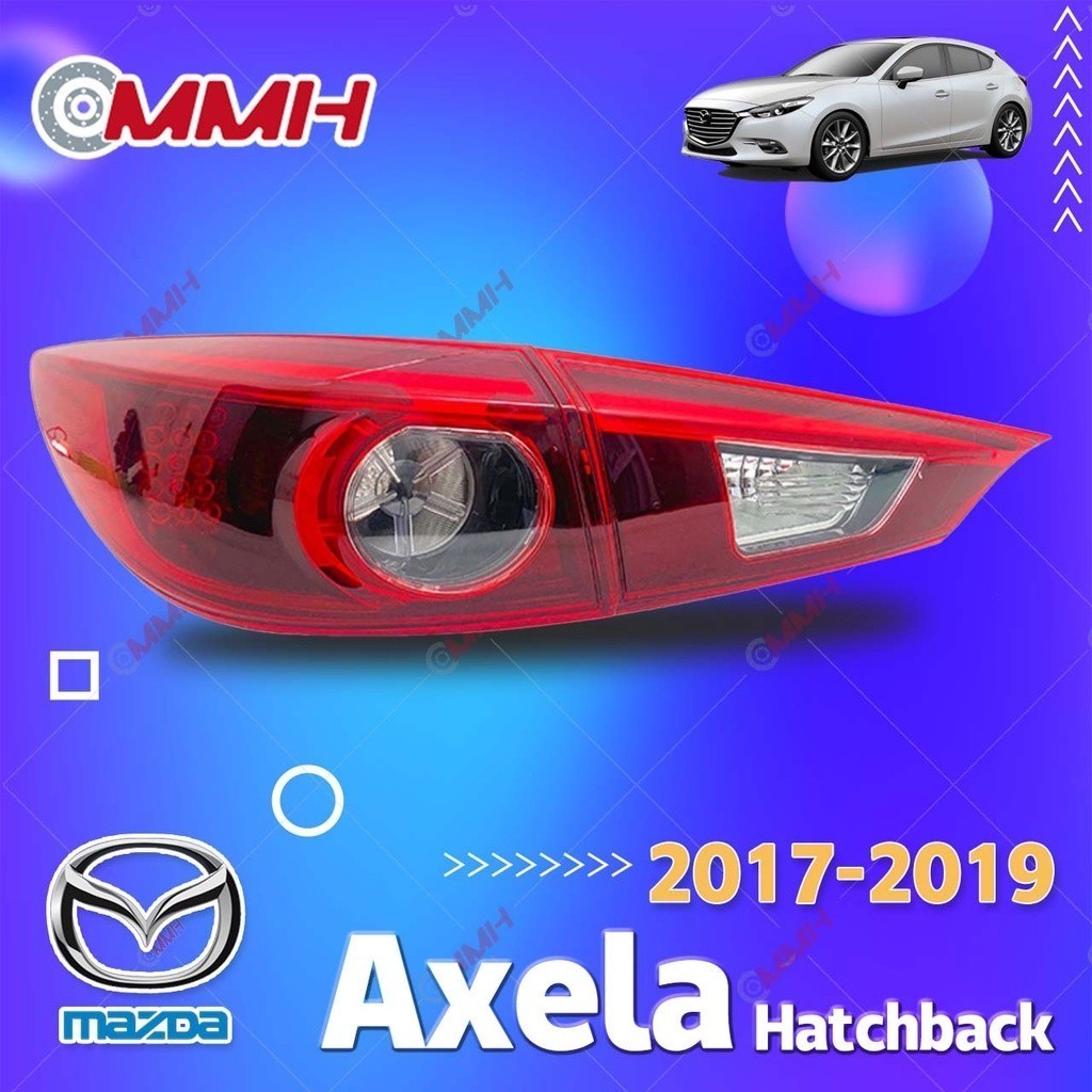 Mazda Axela Lâmpada Traseira hatchback 2017-2019 Luz Lampu Lanterna akhir belakang De Parada De Freio Aviso Estacionamen