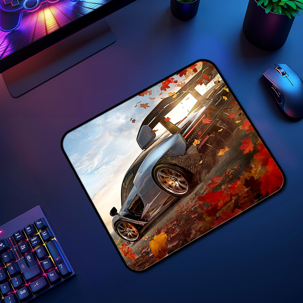 Mouse Pad Forz Quadrado Antiderrapante 24x26 Cm Premium Anime Borda Costurada Q236