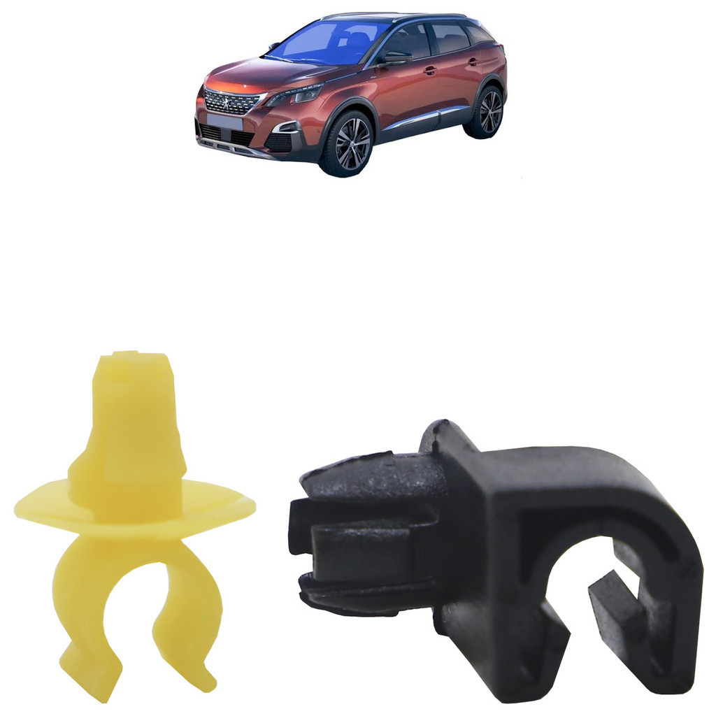 Kit Haste Vareta Capô 3008 2009 2010 2011 2012 2013 2014 2015 2016 2017 2018 2019 2 Peças