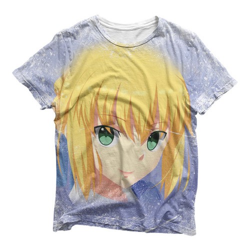 Camiseta Camisa Anime Fate Stay Night Blusa Saber