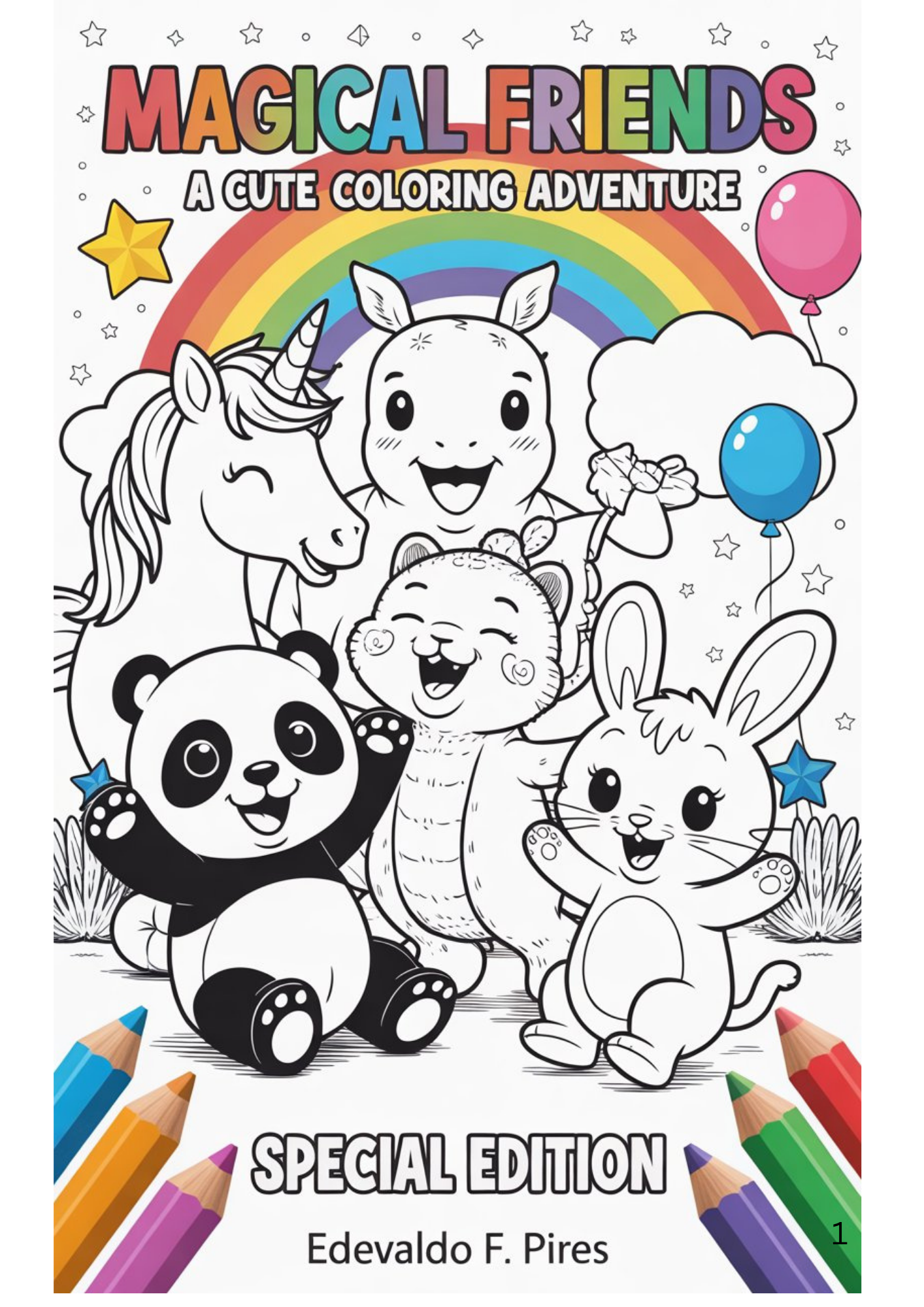 Magical Friends: A Cute Coloring Adventure