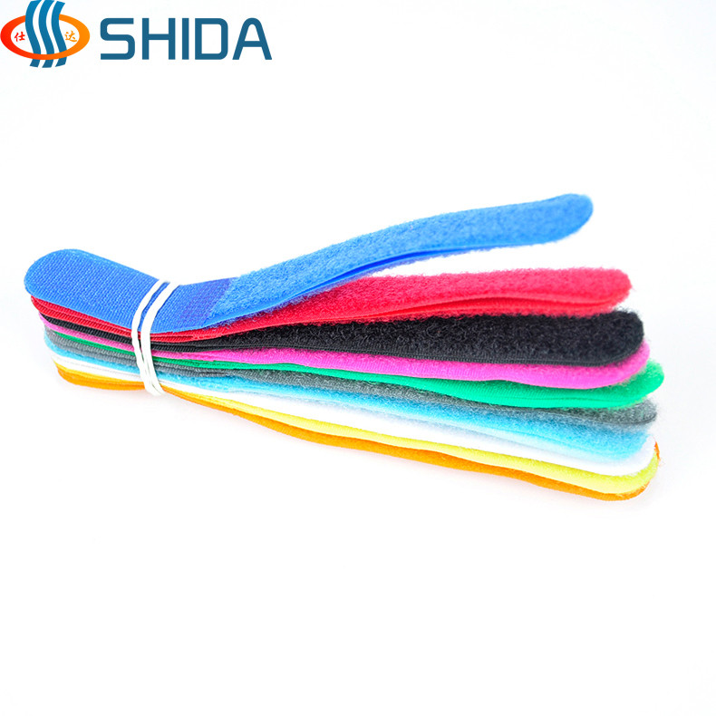 Shida Velcro Cable Tie Fio Fita de velcro para armazenamento de cabos de dados de energia Fita de gerenciamento de cabos
