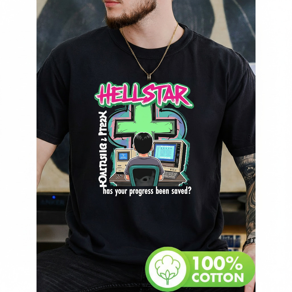 Camiseta Masculina Estampa Game Over Personagem Retro Computador Moderna Atemporal Estilosa Urbano