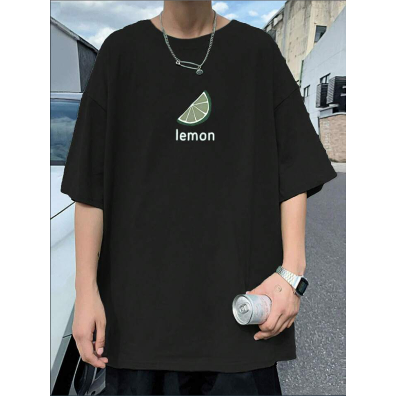 Camiseta Over Lemon Limão Style Estilo Rua Retro