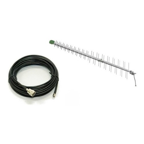Kit 2 Antenas 3g/4g Tel Full Band / Cabo 2m Sma 700 ~ 2600
