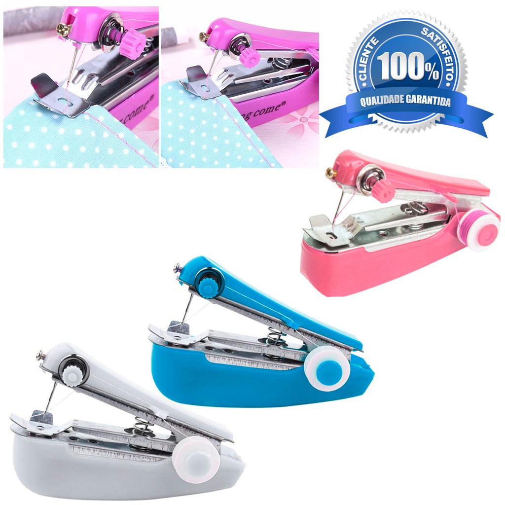 Mini Máquina Manual Portátil De Costura Para Máquina De Costura Rápida De Casa ... Full