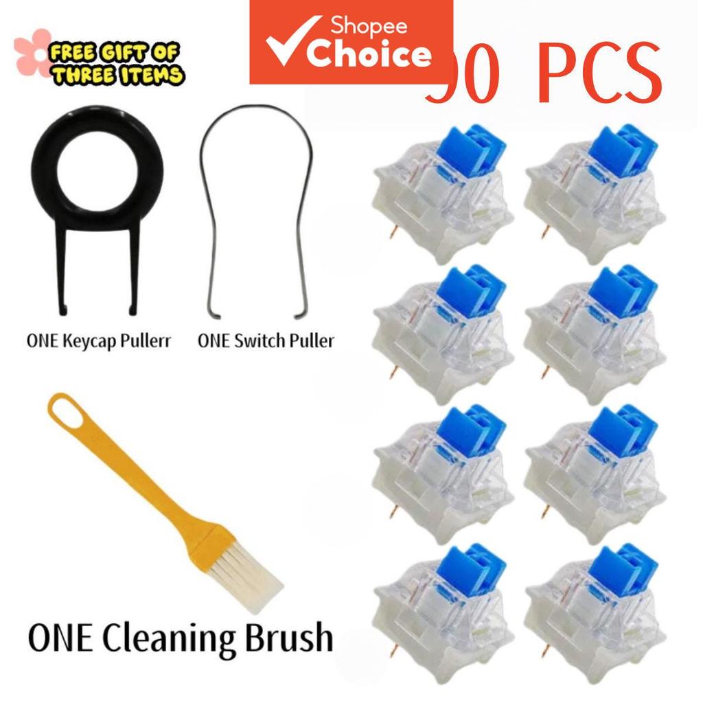 Interruptor De Teclado 50/90 Unidades Clicker Key Tátil De 3 Pinos Para MX Outemu RGB Redragon Substituição Grátis Extra