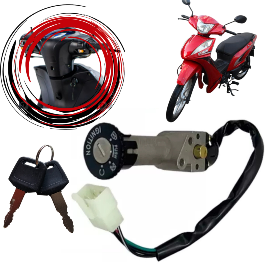 Chave Contato Ignição Shineray Jet 50/125 2012 A 2025
