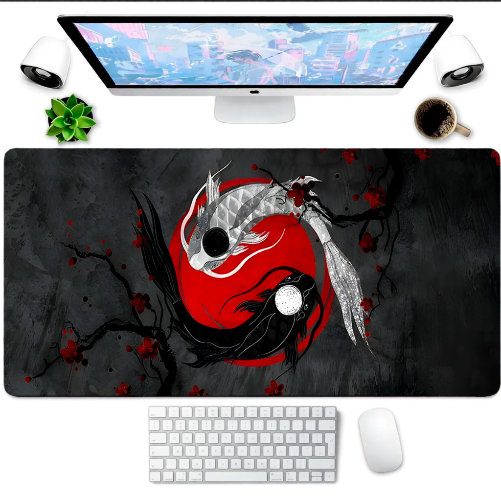 Mouse Pad Gaming Personalizado Masculino Mousepad Premium 80x30 Base Emborrachada Para Uso em PC Notebook e Setup Comple