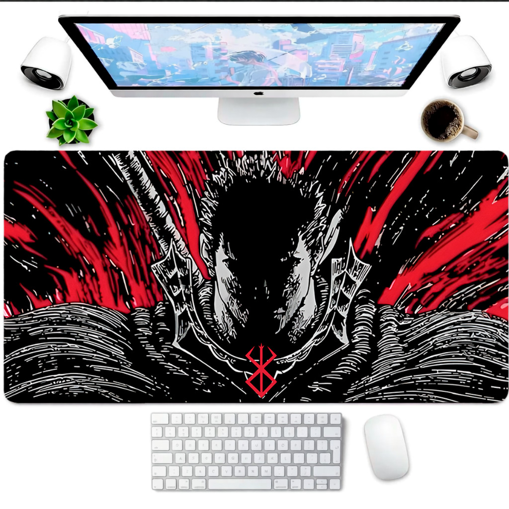 Mouse Pad Gaming Personalizado Masculino Mousepad Premium 80x30 Conforto Prolongado Para Uso em Escritório