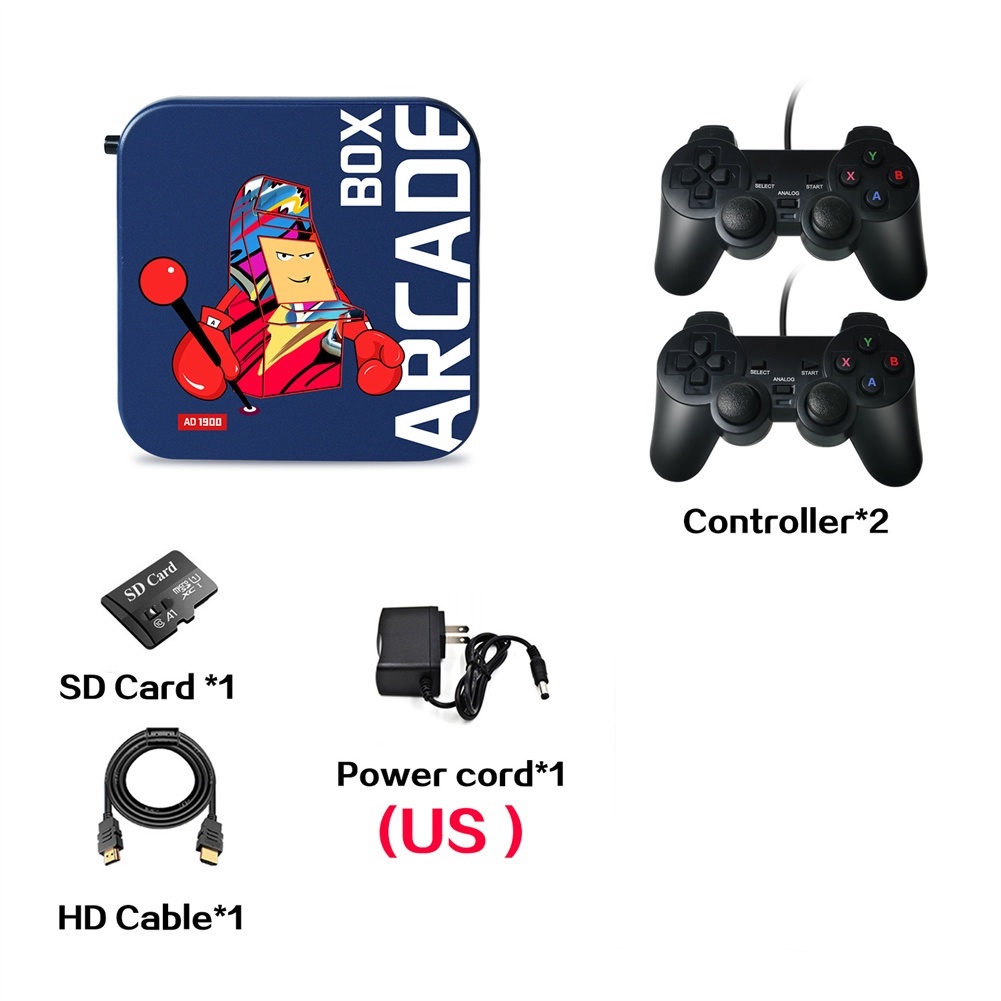 arcade Box Video game Console Para PSP/PS1/DC/Naomi/NEOGEO Clássico Retro 33000 Jogos De 4K HD onTV Jogo Vara Com Caixa