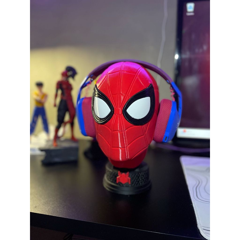 Suporte para fone de ouvido Spider Man Gamer