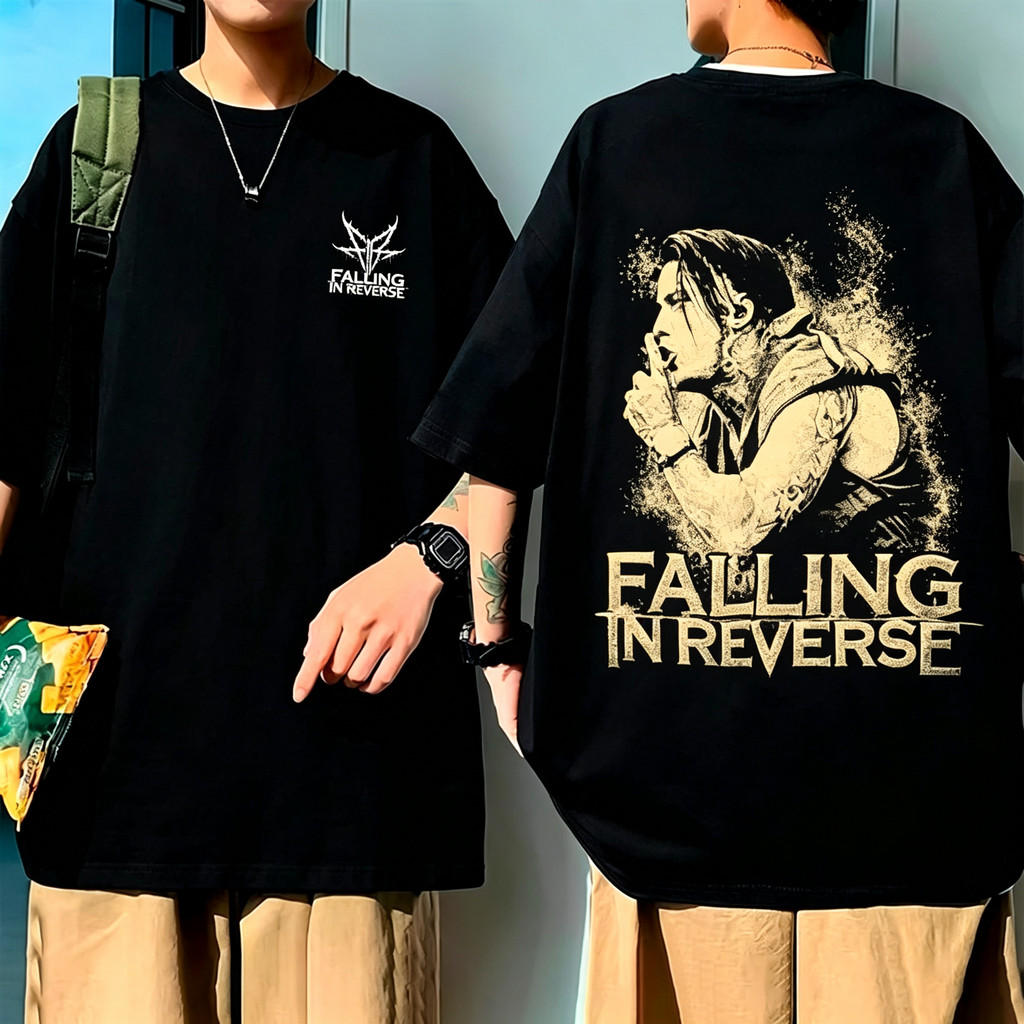 Camiseta Preta Unisex, Design com Imagem de Pessoa, Textos 