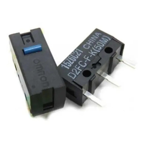 Kit 2 Micro-switch D2fc-f-k (50m) Omron Mouse Gamer Original Clique Reposição Compatível