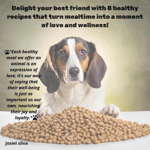 Delight your best friend with 8 healthy recipes that turn mealtime into a moment of love and wellness!