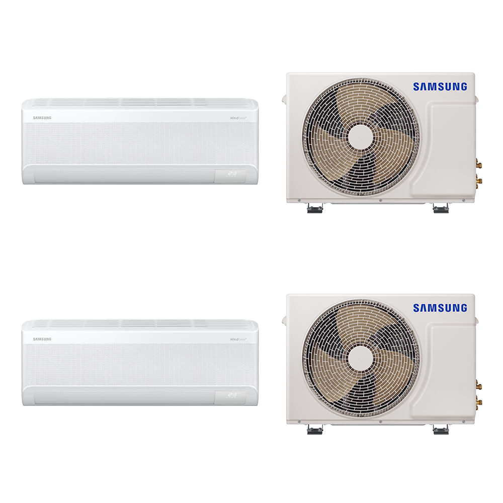 Combo 2 Ar-condicionado Split Inverter WindFree AI 12.000 BTUs Frio