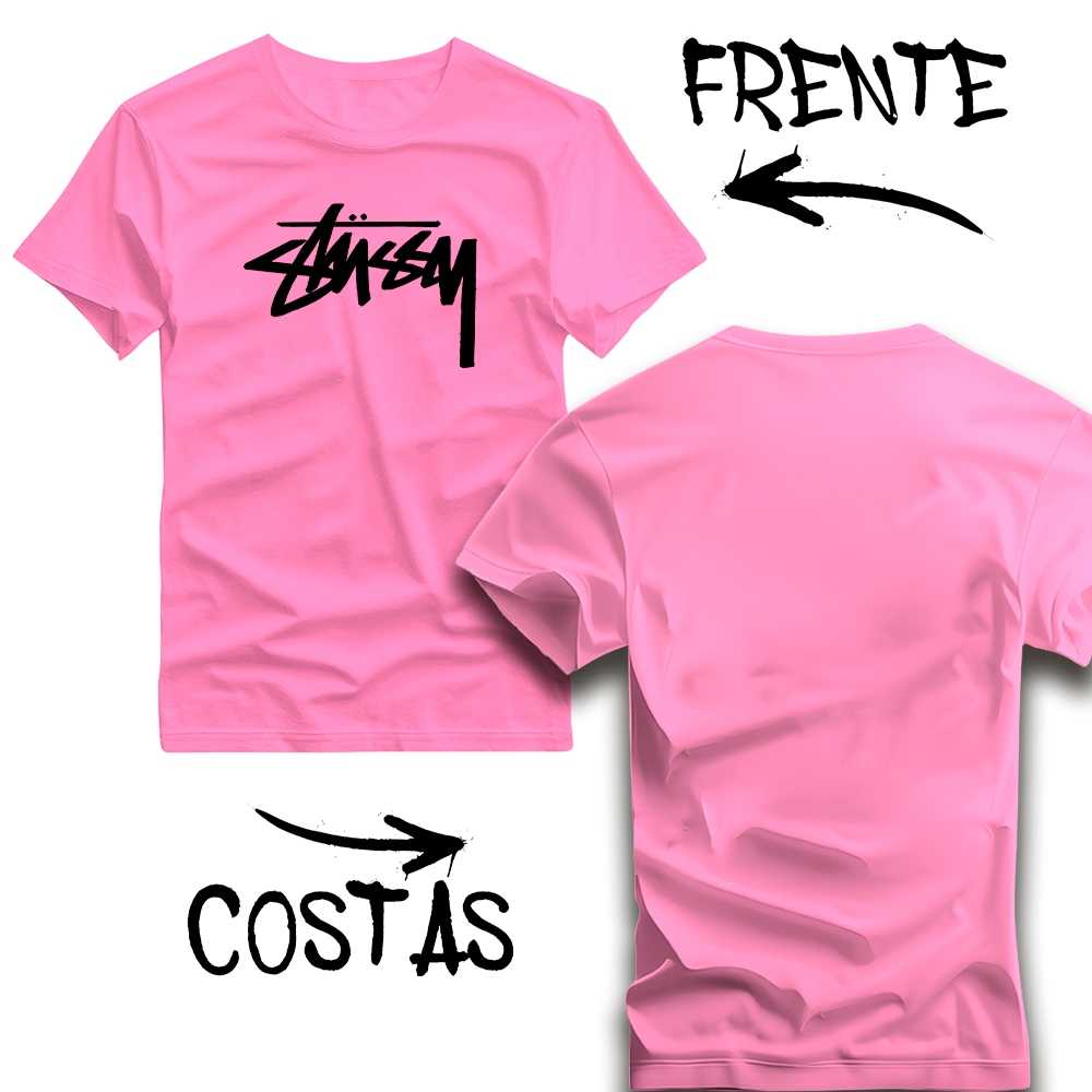 Camiseta 100% Algodão ESCRITA CHAVE Premium 30.1 ENVIO IMEDIATO-104
