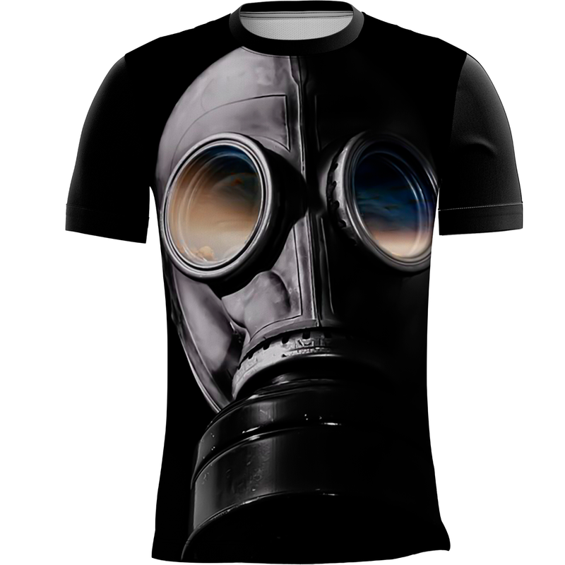 Camiseta Personalizada Chernobil Russia Radioativo 04_x000D_