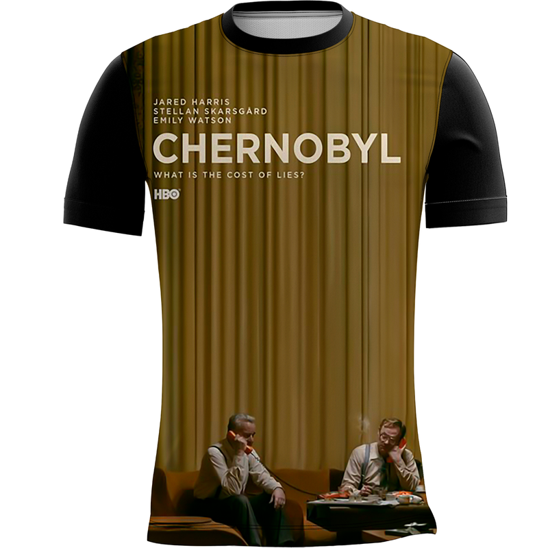 Camiseta Personalizada Chernobil Russia Radioativo 05_x000D_