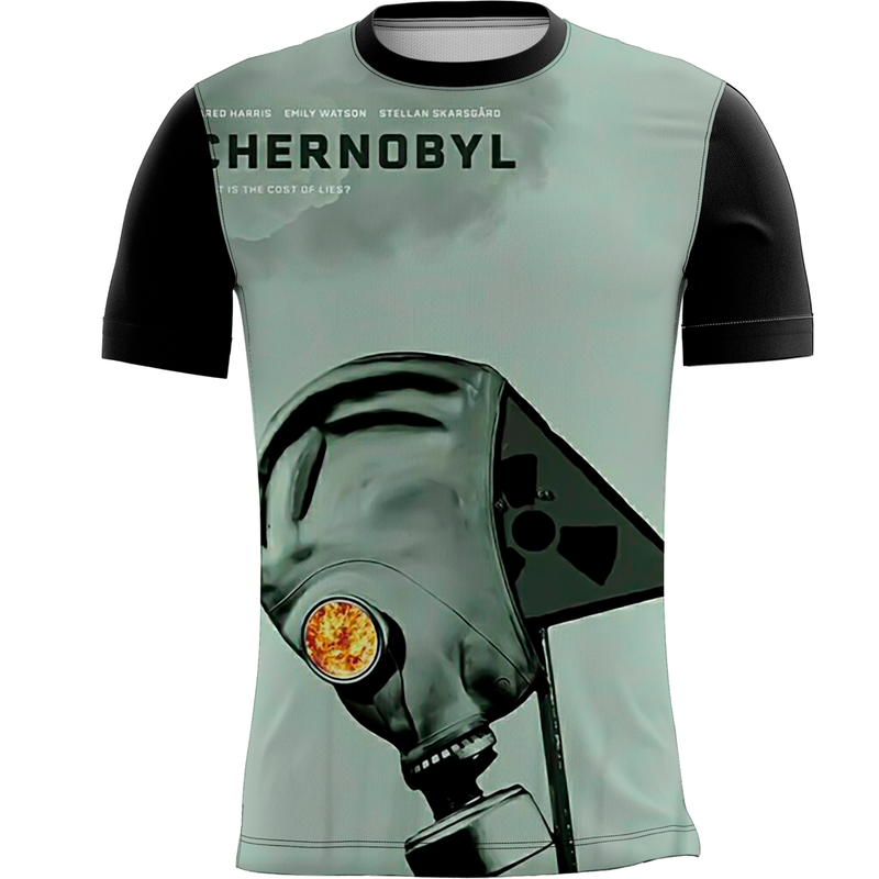 Camiseta Personalizada Chernobil Russia Radioativo 08_x000D_