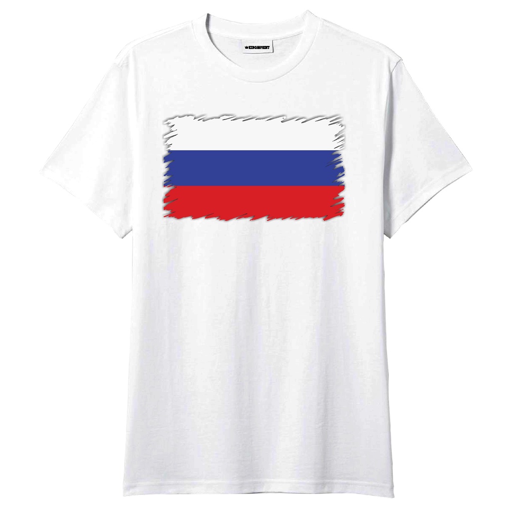 Camiseta Bandeira Rússia
