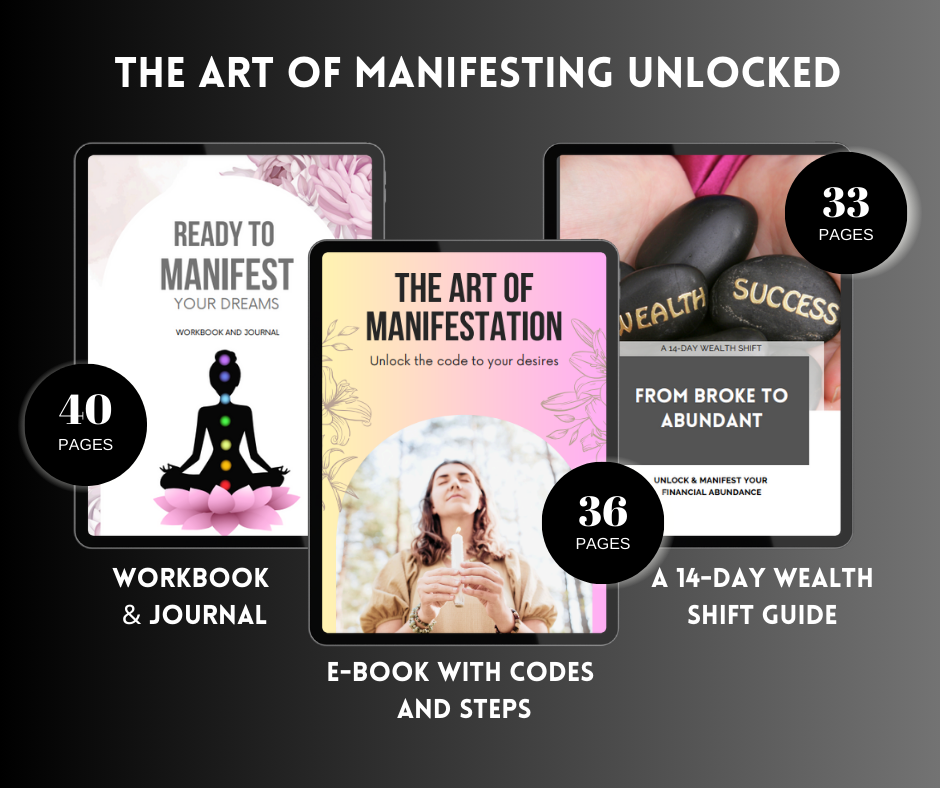 E-book The Art of Manifestation - unlock the code to your desires + bonuses
