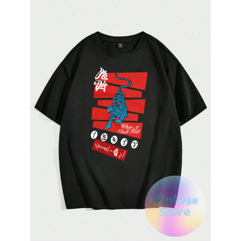 Camiseta Algodão Red Velvet Chill Kill Vintage Tee Premium Lançamento Alta Qualidade Tamanhos Plus Size Envio Rapido